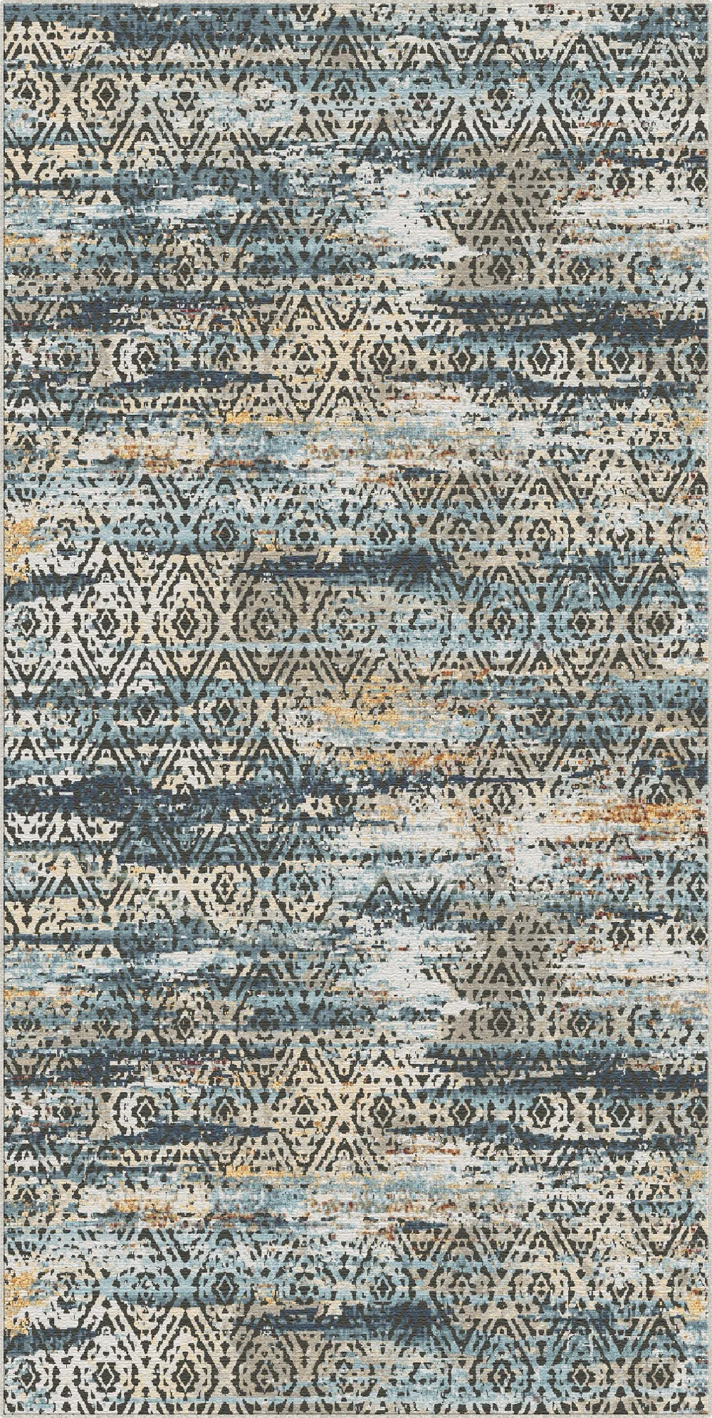 Tidal Crest Geometrischer Teppich