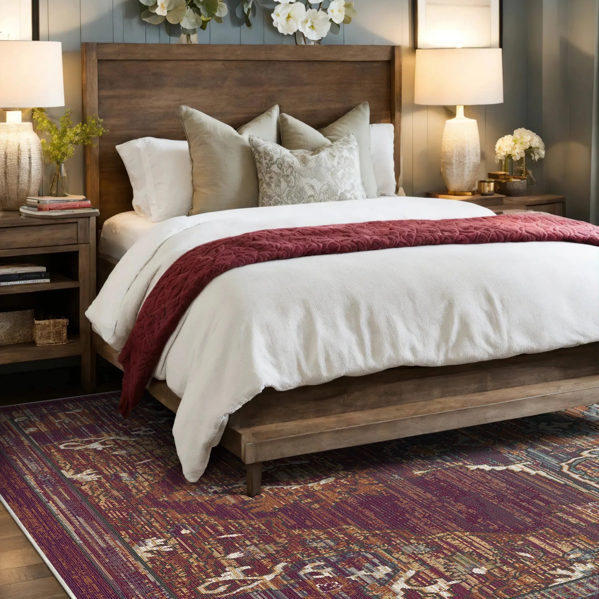 Majestic Plum Zenith Teppich