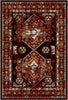 Waschbarer Vintage Teppich in Crimson Shiraz 