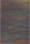 Dämmerungs-Chiffre Geometrischer Teppich Pflaume