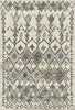 Waschbarer Teppich Tulum Ivory Tribal 