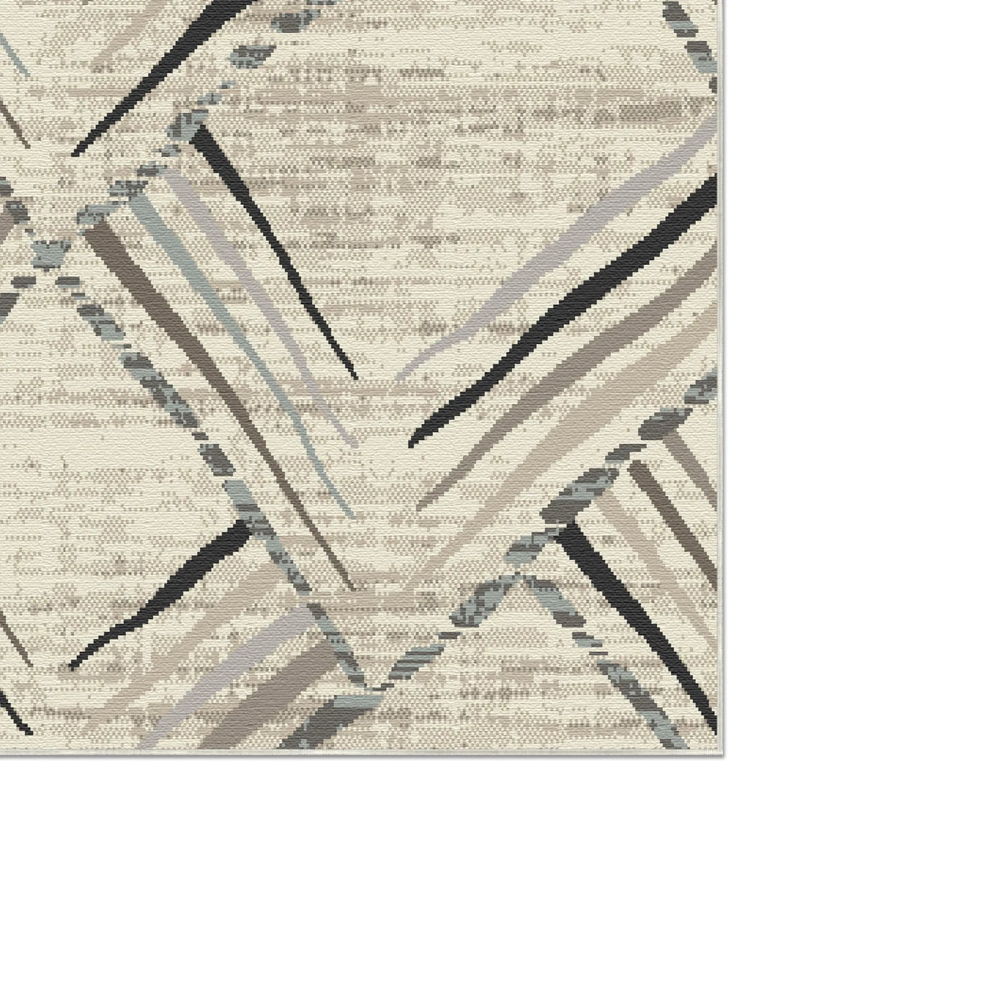 Aspen Skizze Geometrischer Waschbarer Teppich