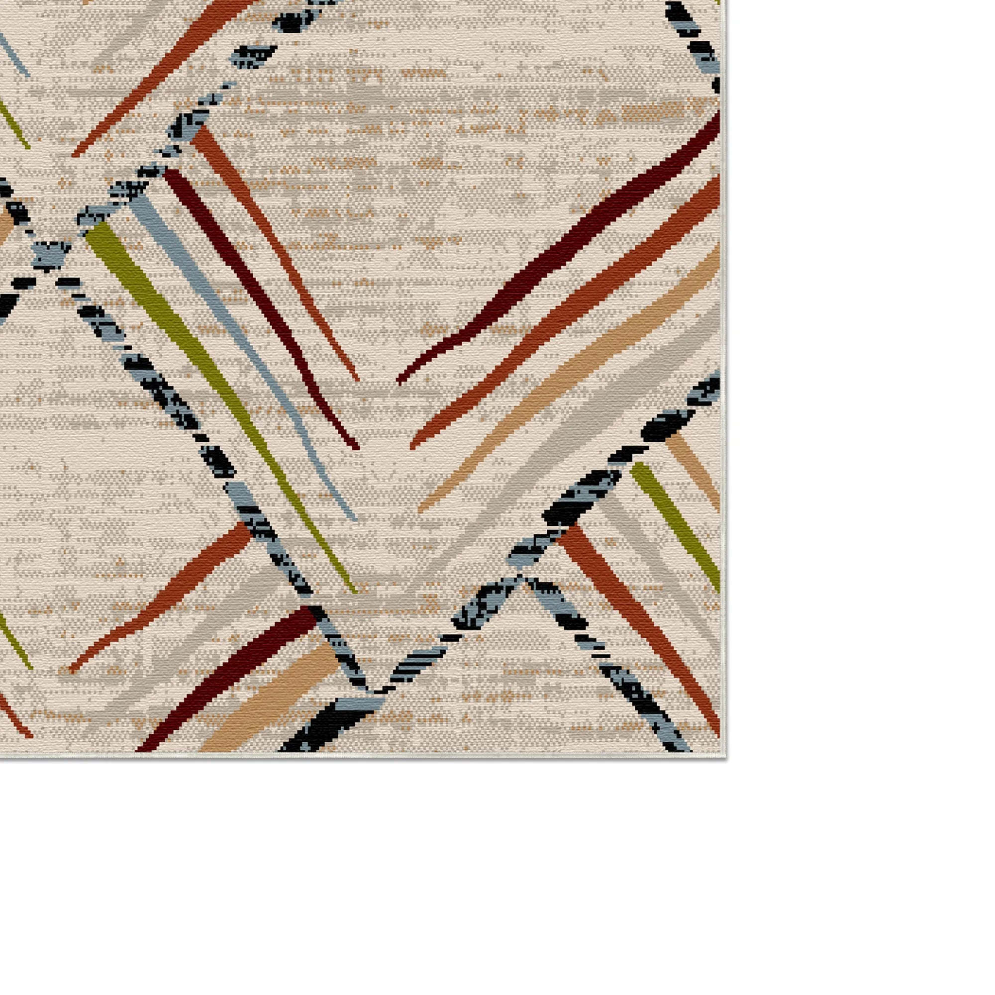 Sierra Skizze Geometrischer Waschbarer Teppich