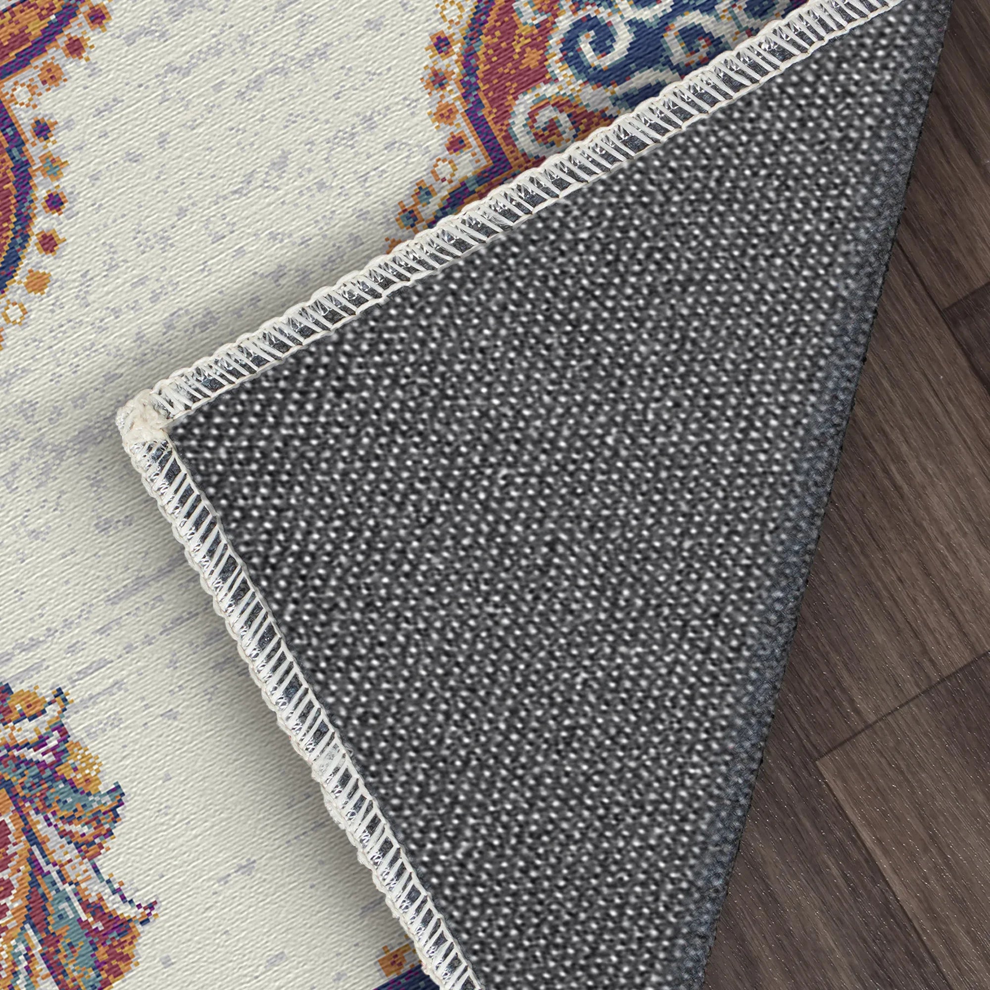 Lapislazuli Teppich mit Rankenmuster