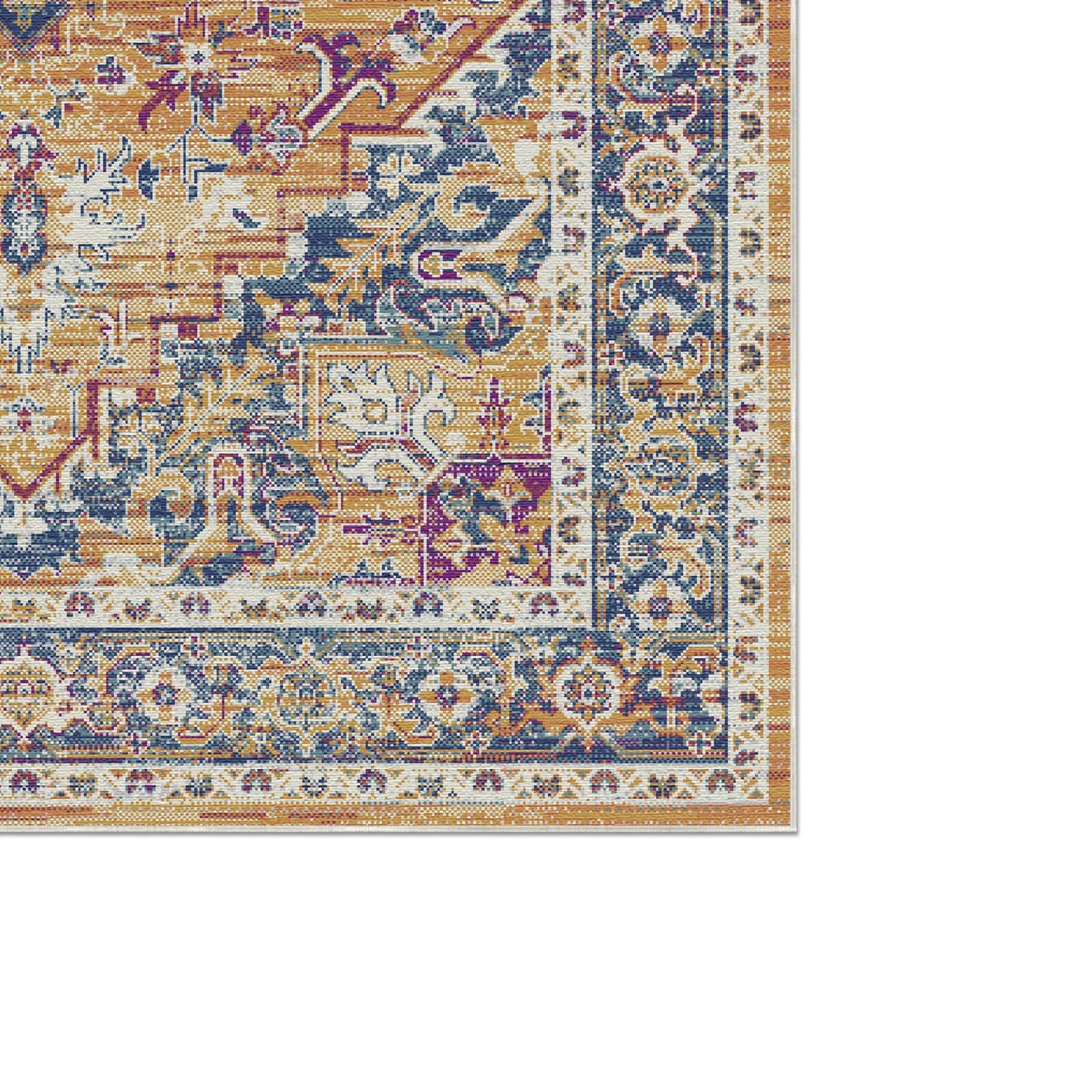 Bernstein Zitadelle Ornament Medaillon Teppich