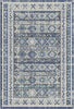 Waschbarer Teppich Baltic Blue Folklore Medallion 