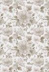 Beiger Gelassenheits Botanischer Teppich Beige
