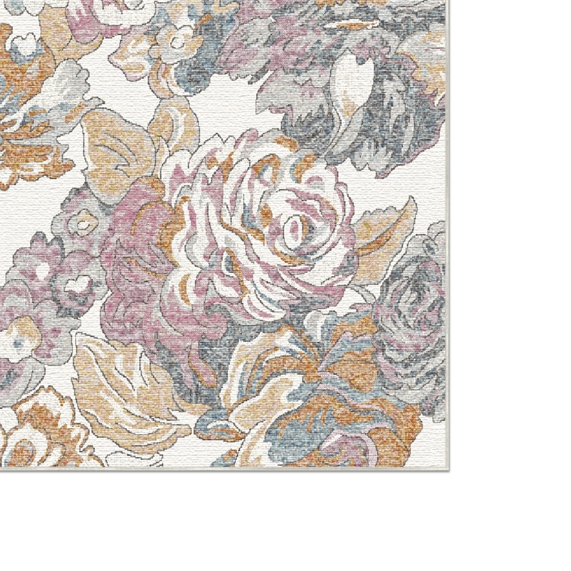 Malve Erbe Blumen Teppich