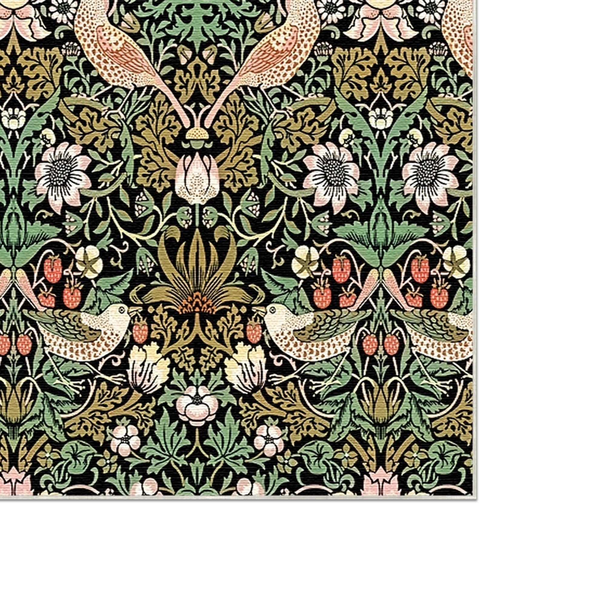 Obsidian Erbe Vogel Teppich
