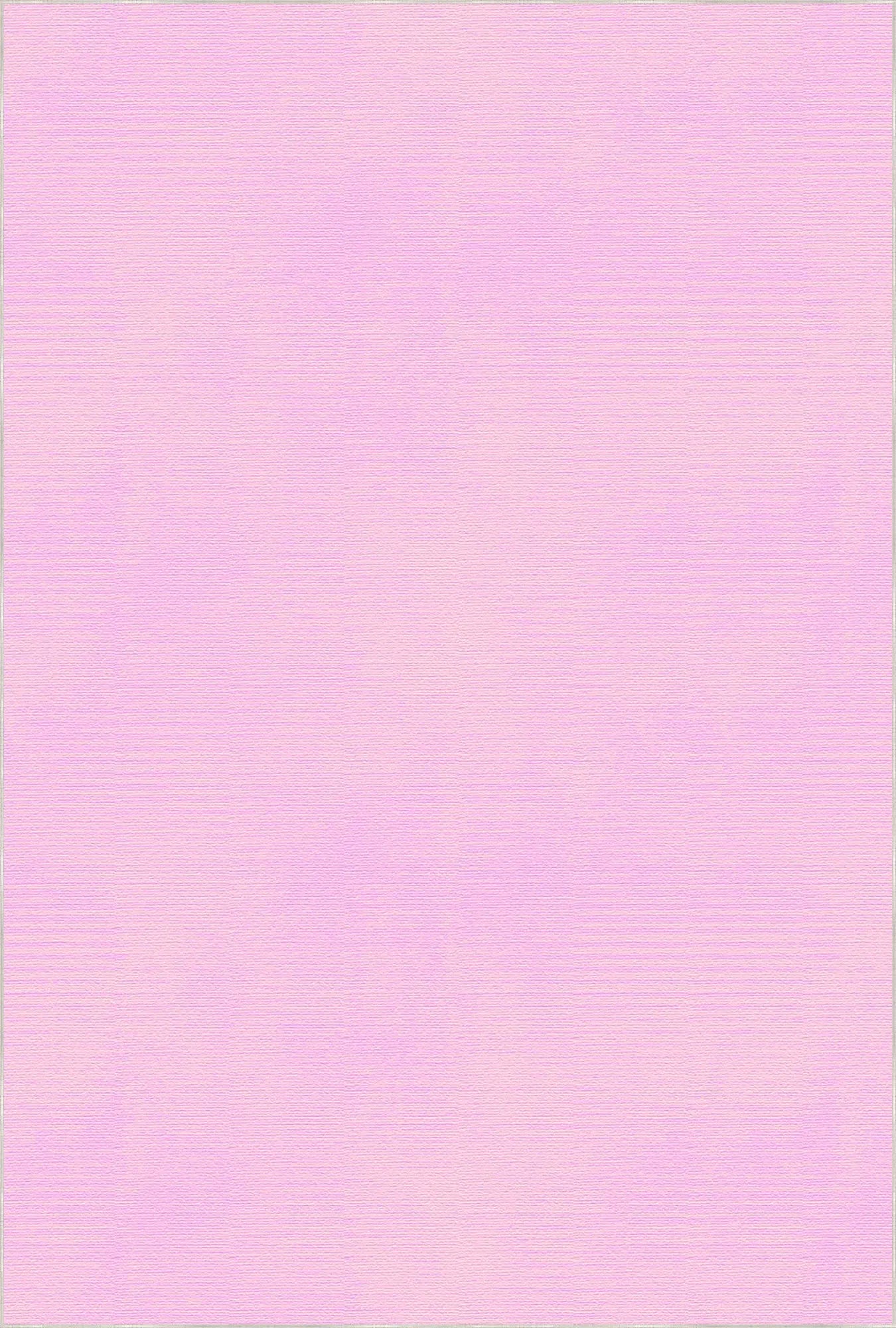 Waschbarer Strukturierter Fliederfarbener Teppich