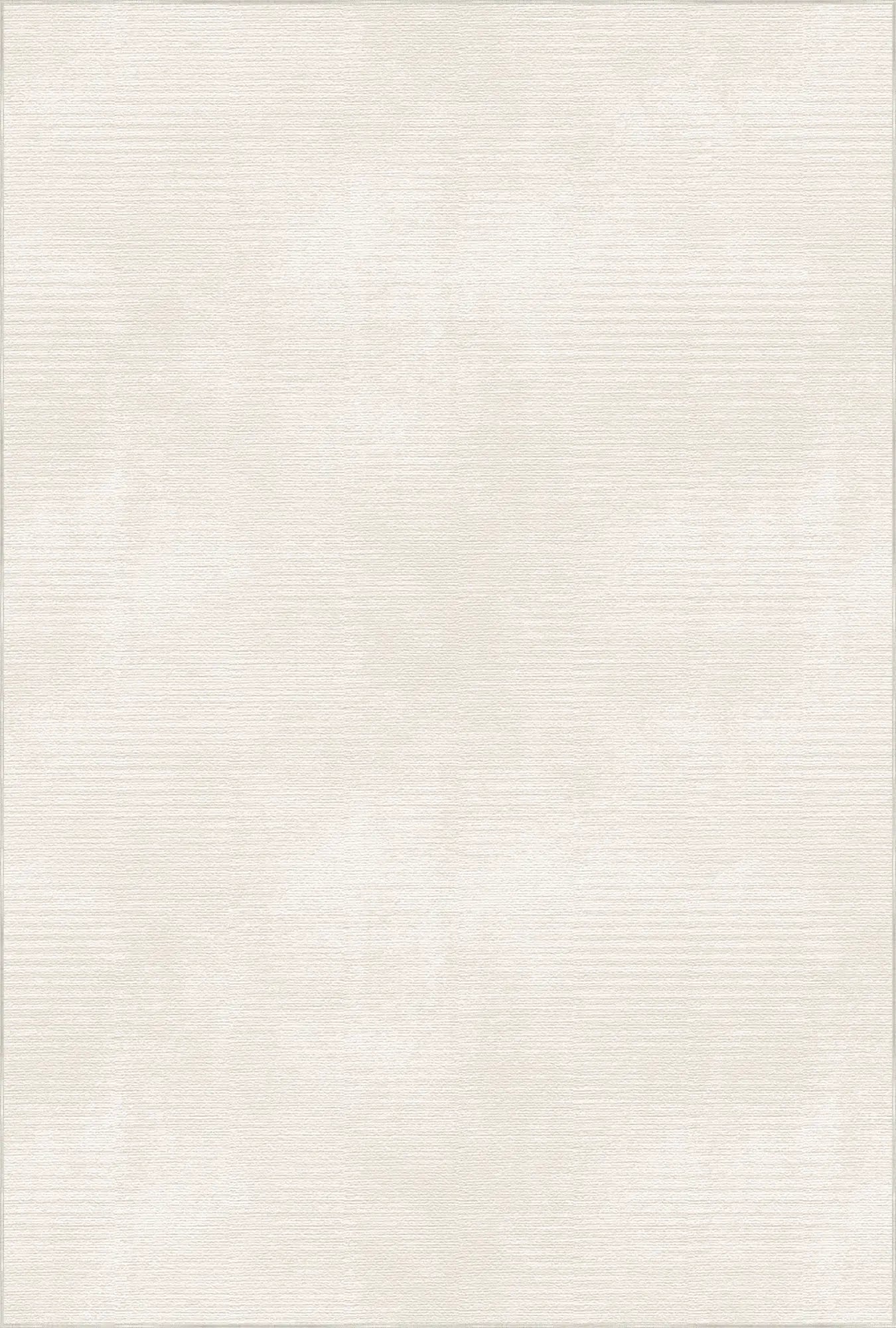 Waschbarer Strukturierter Cremefarbener Teppich