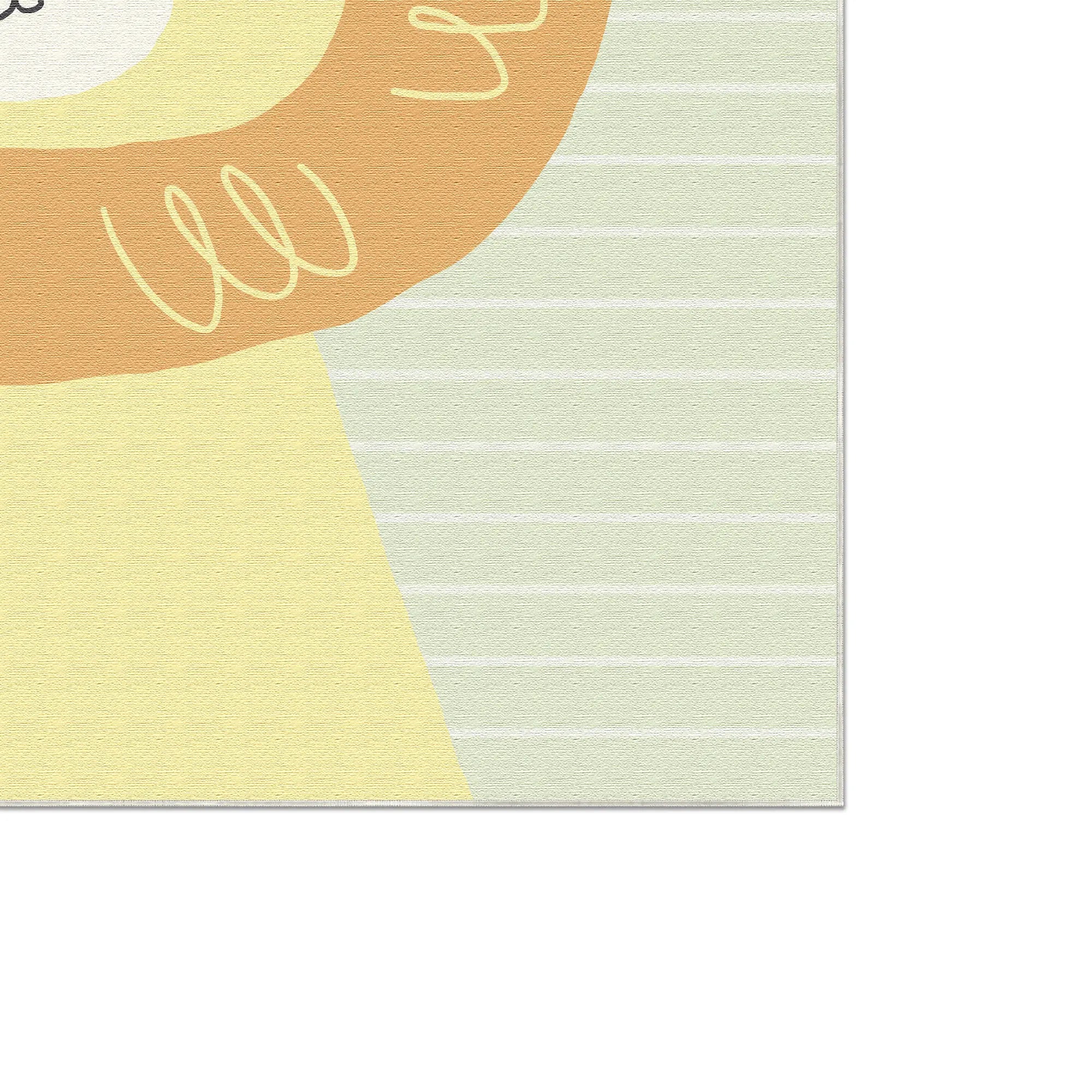 Teppich für Kinder mit majestätischem Löwenmotiv | Individualisierbarer Teppich