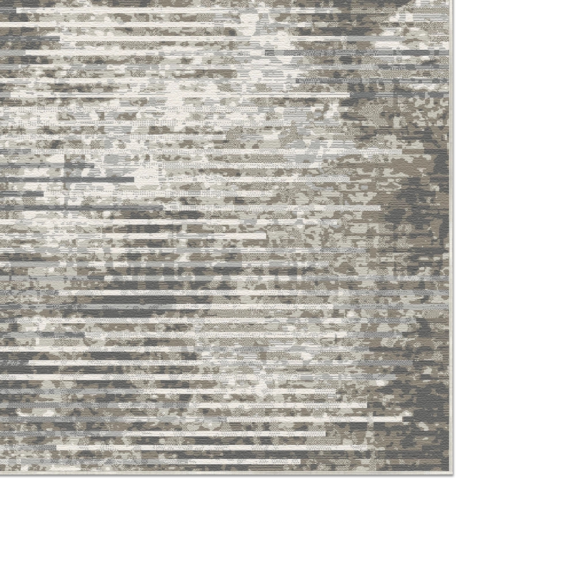 Kiesel Horizont Industrieller Abstrakter Teppich