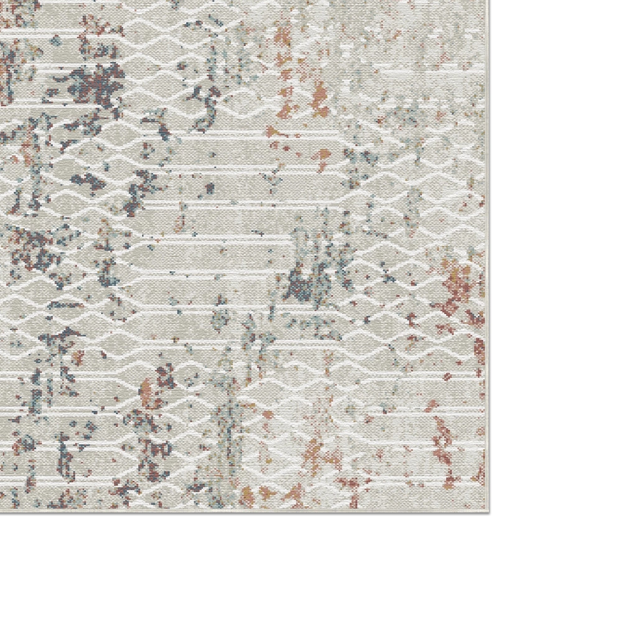 Rust Lattice Industrie Teppich