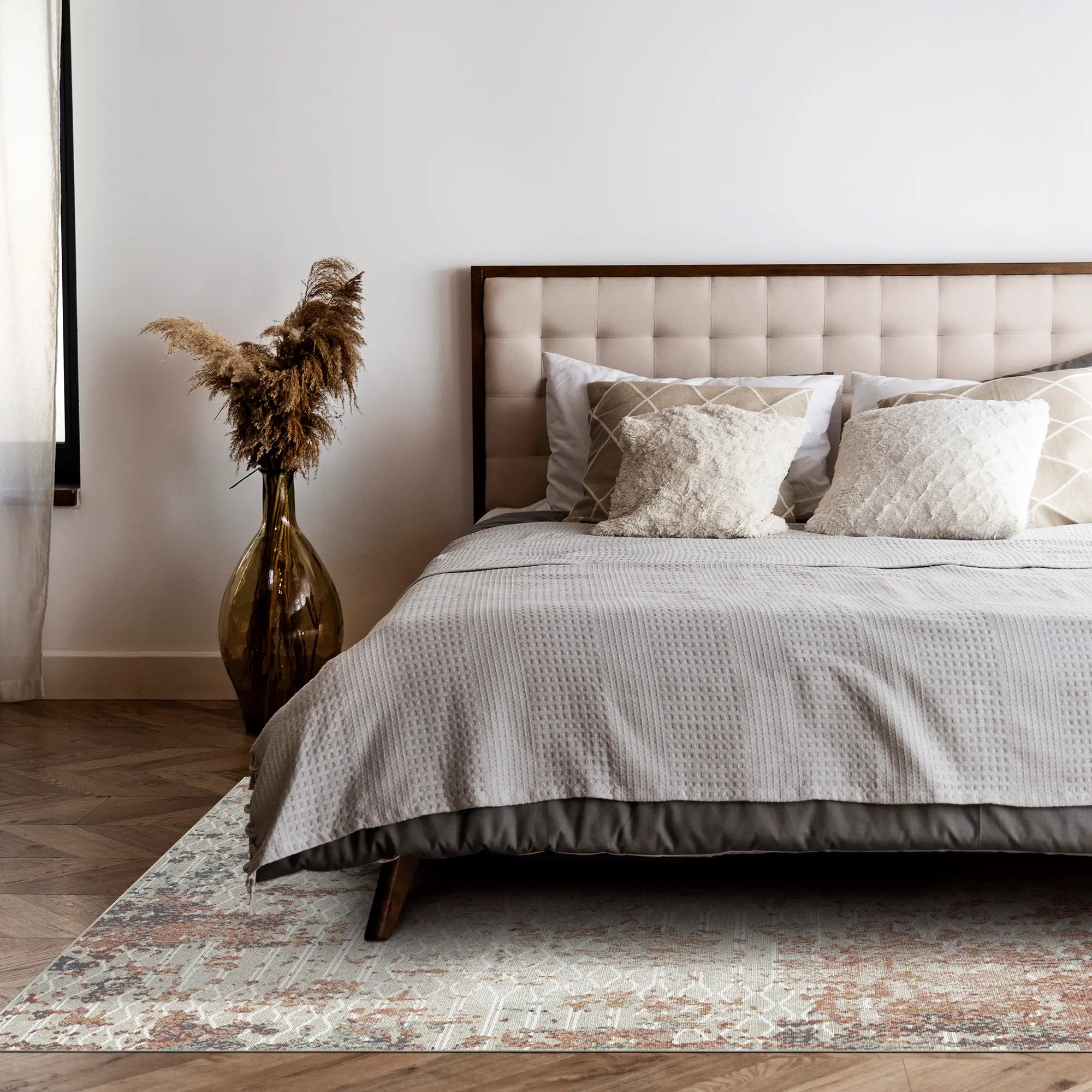 Rust Lattice Industrie Teppich