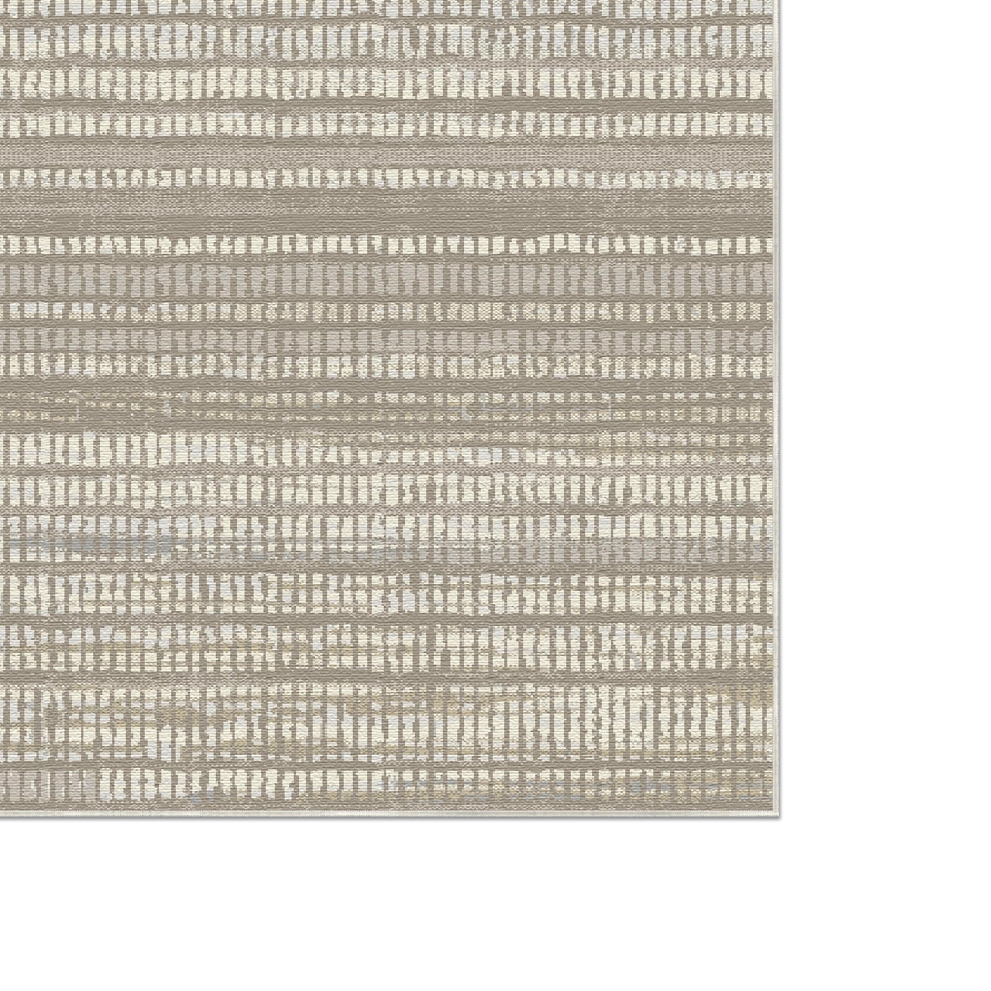 Stria Taupe Minimalistischer Teppich