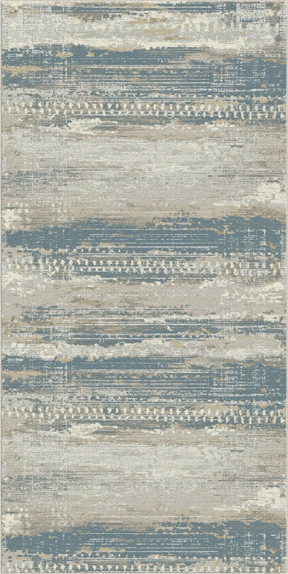 Denim Strata Used-Look Teppich