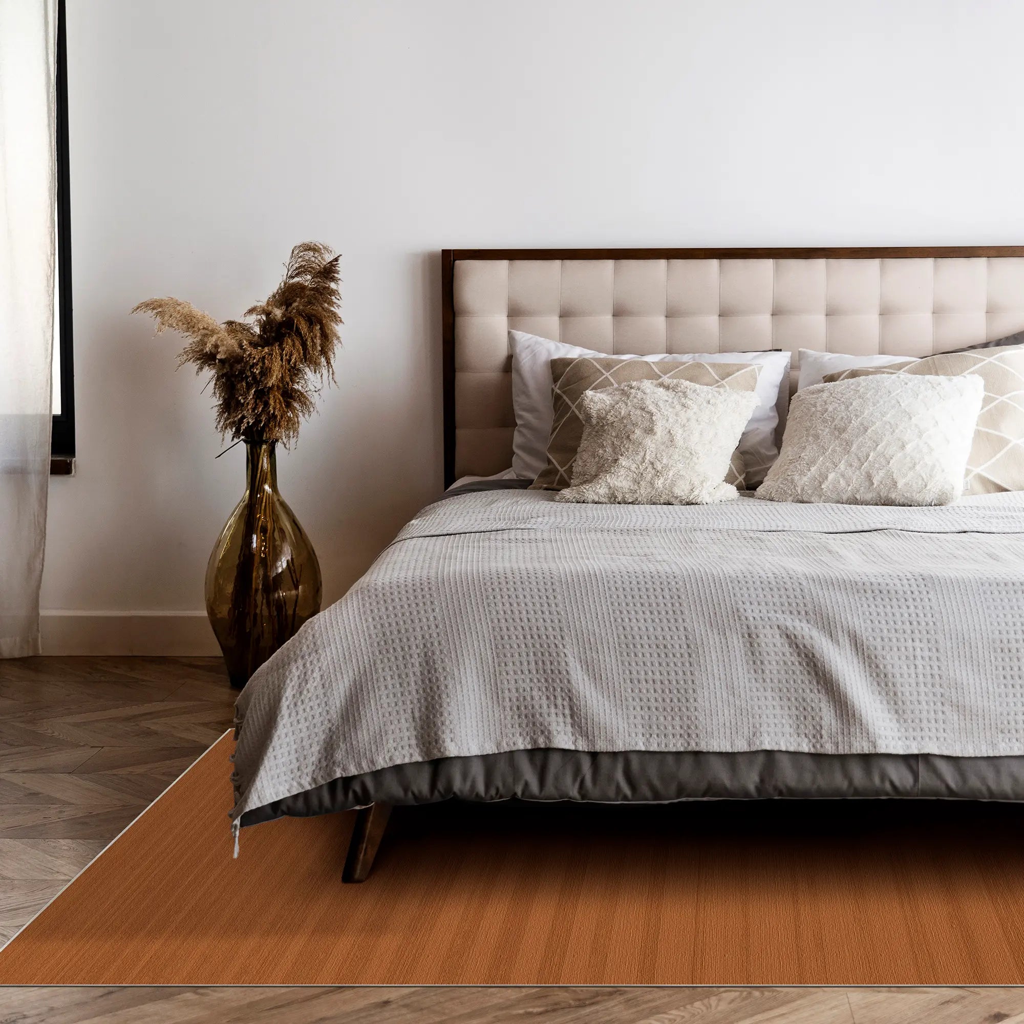 Bernstein Erde Linear Strukturierter Teppich