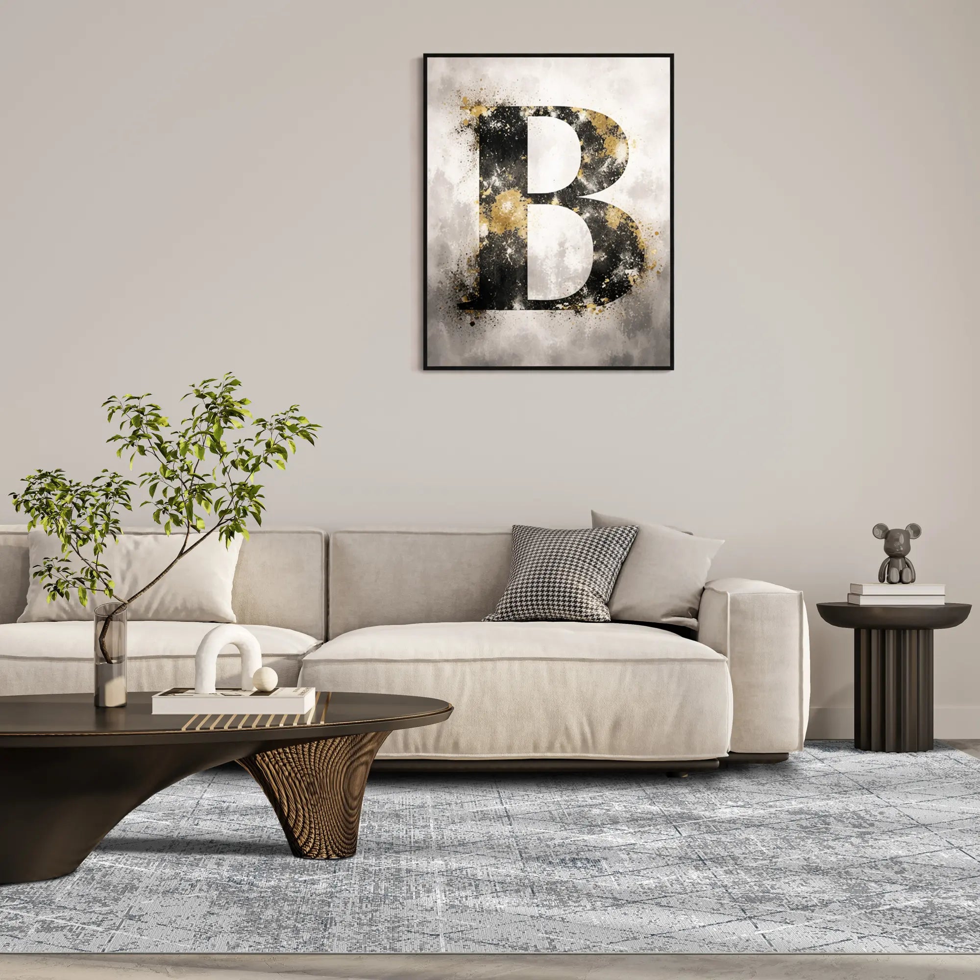 Diamond Frost Abgenutzter Teppich