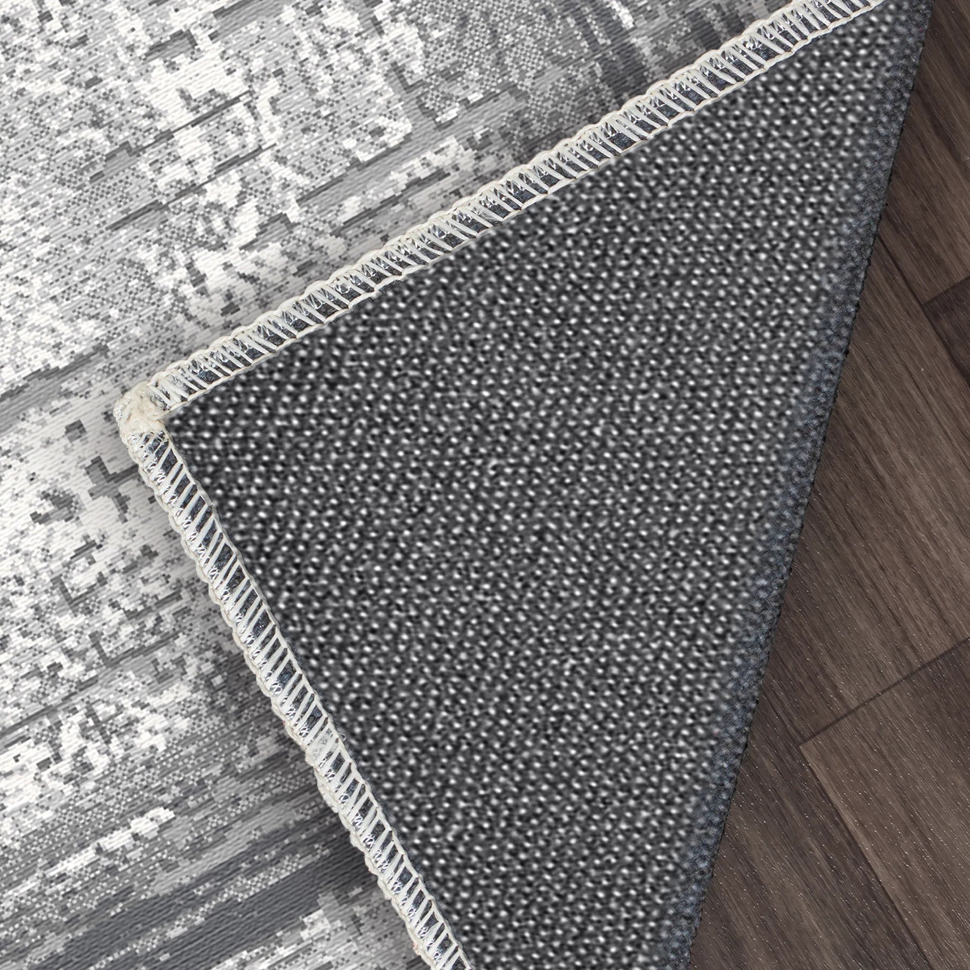 Schieferrahmen Abgenutzter Abstrakter Teppich