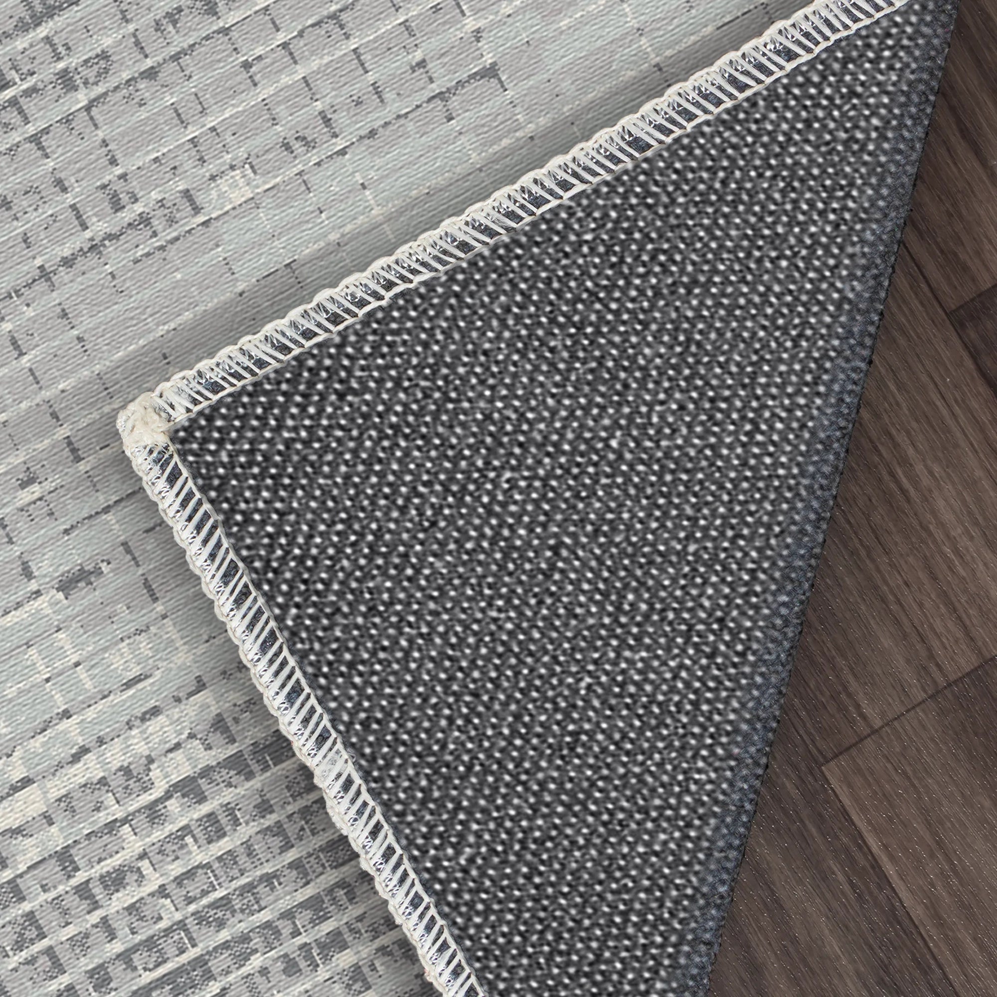 Graphit Matrix Mosaik Abstrakter Teppich