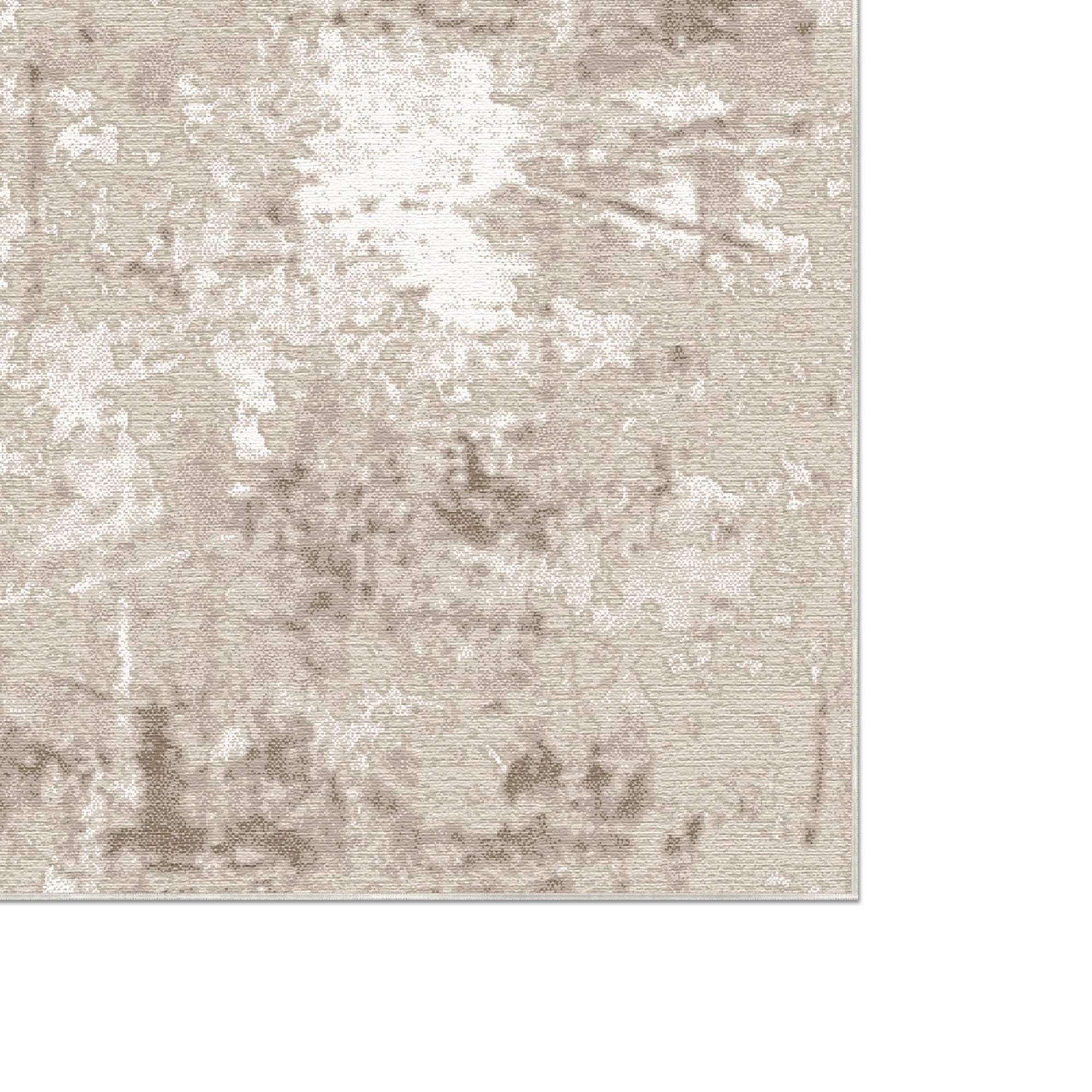 Antike Wolke Beige Abstrakter Teppich
