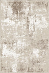 Antike Wolke Beige Abstrakter Teppich Beige