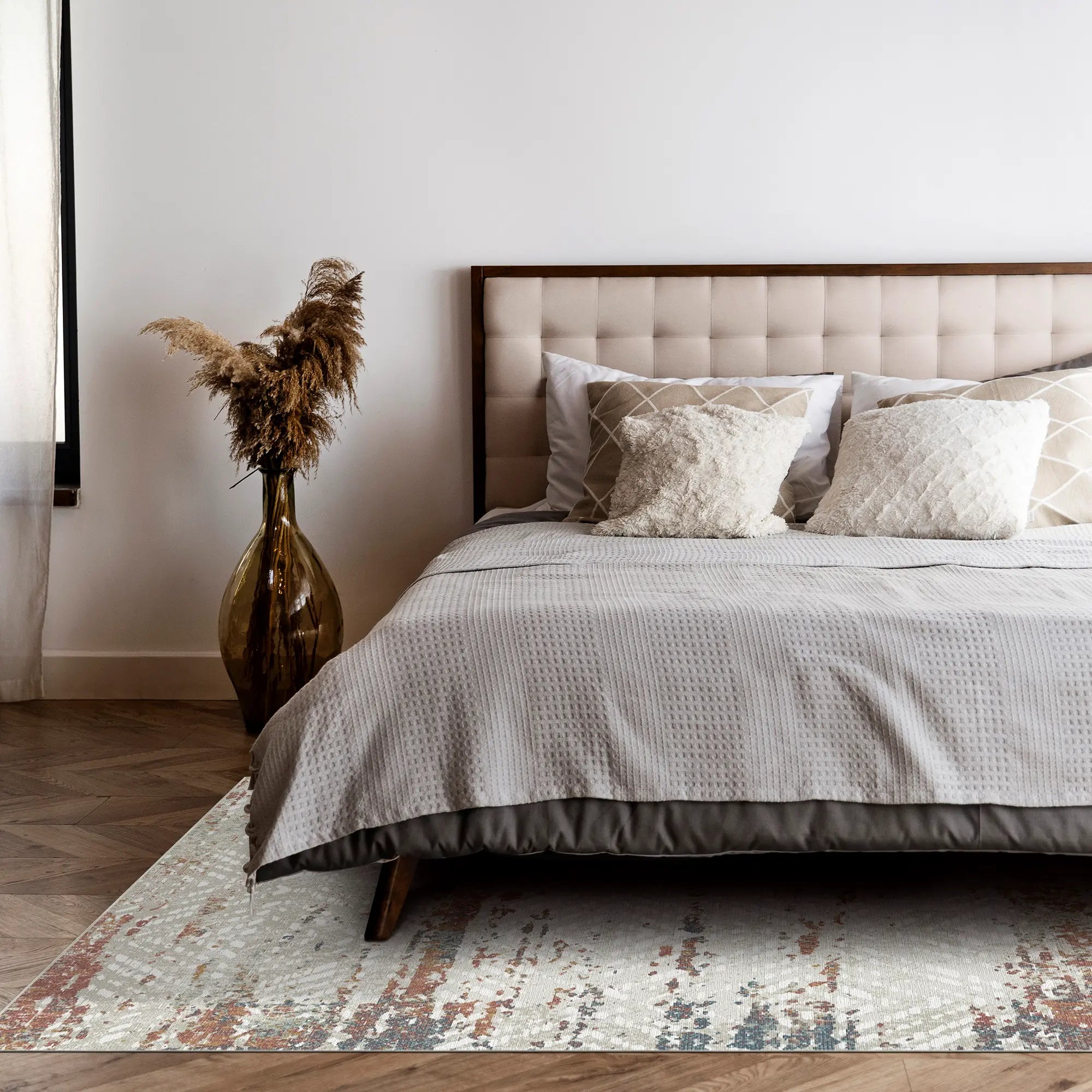 Tribal-Teppich Terra Patina im Used-Look