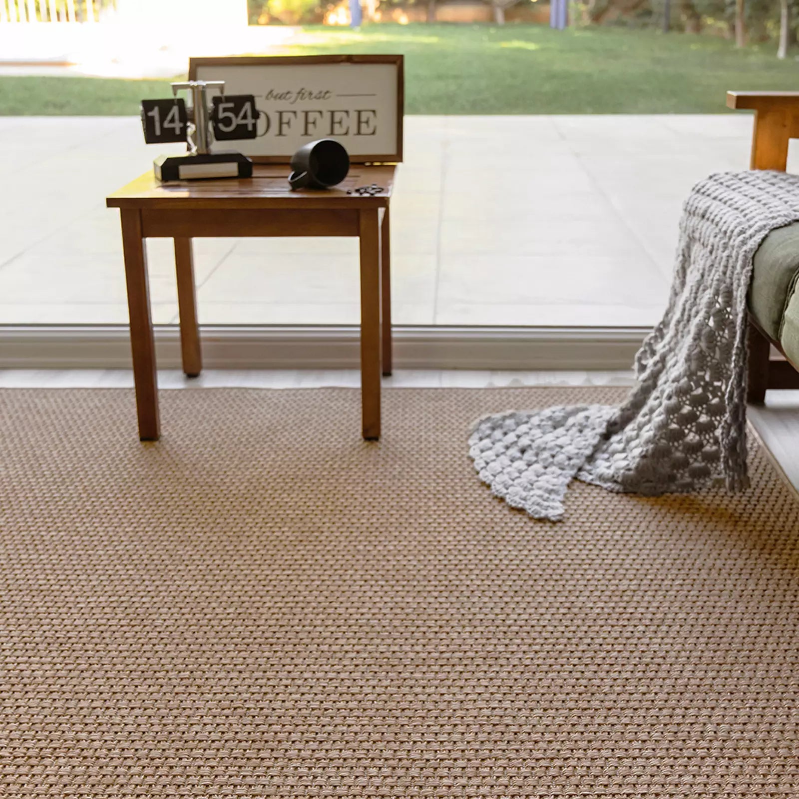 Naturia Jute Carpet Beige - Bella Rugs