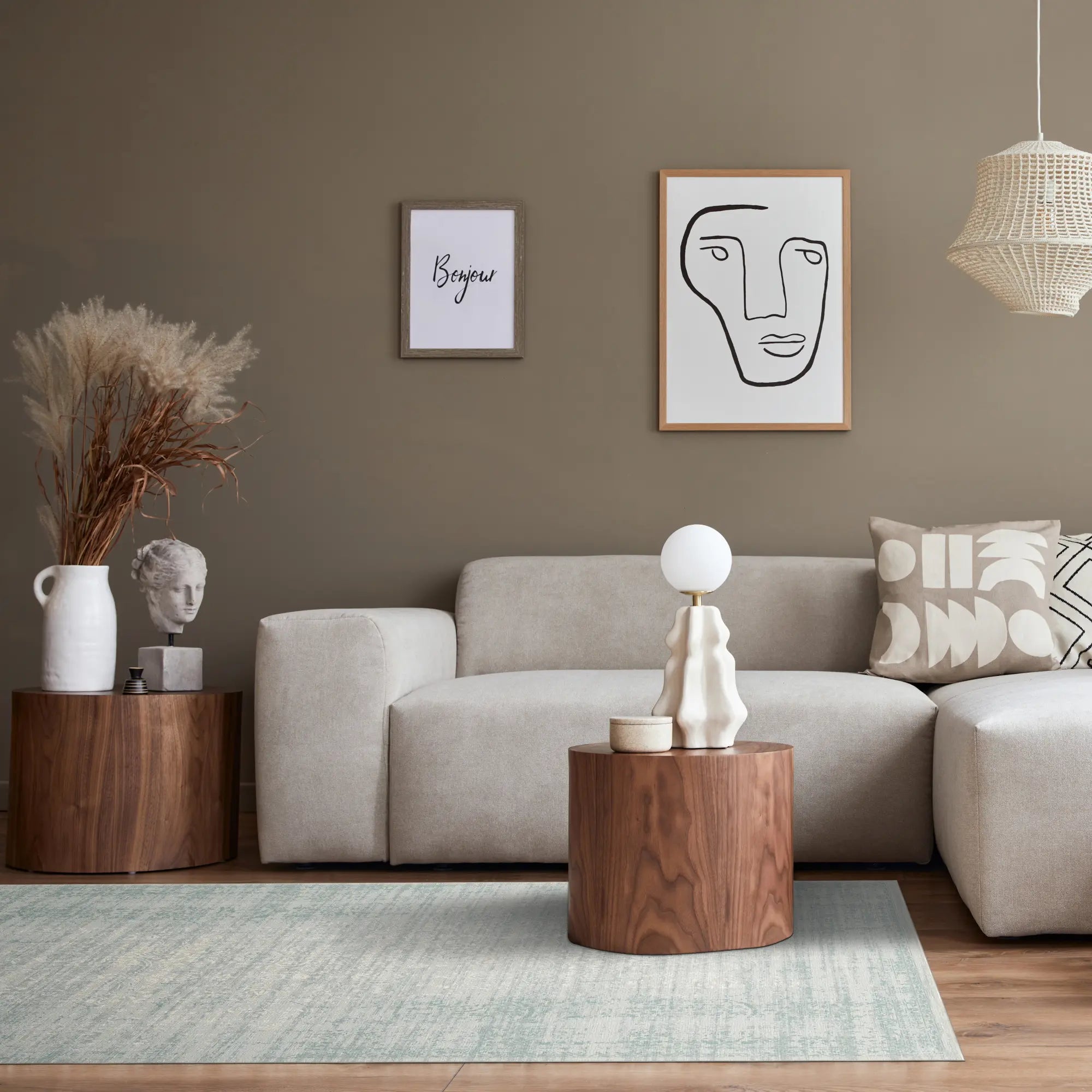 Celestial Seafoam Heritage Teppich