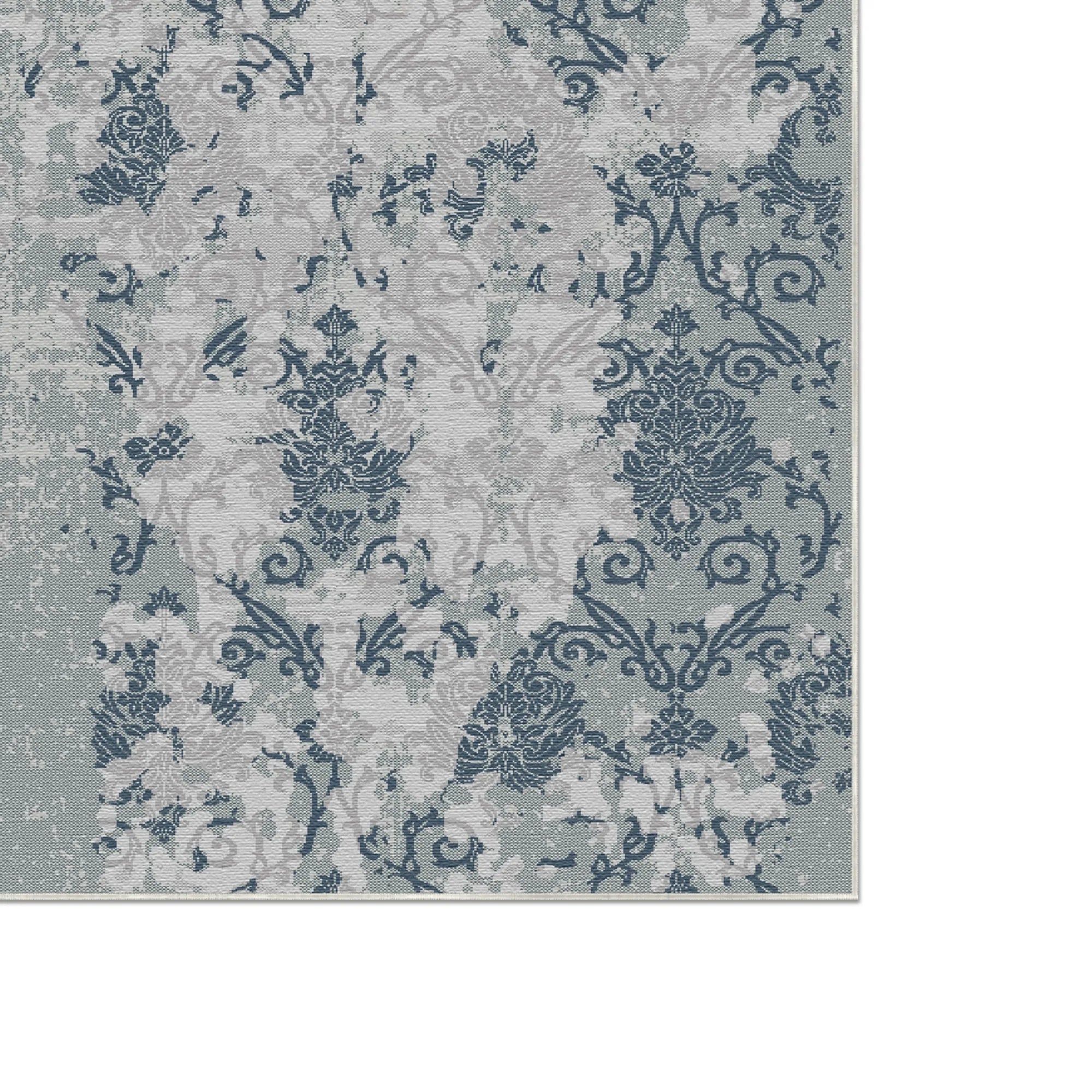 Oceanic Relic Eroded Damask Teppich