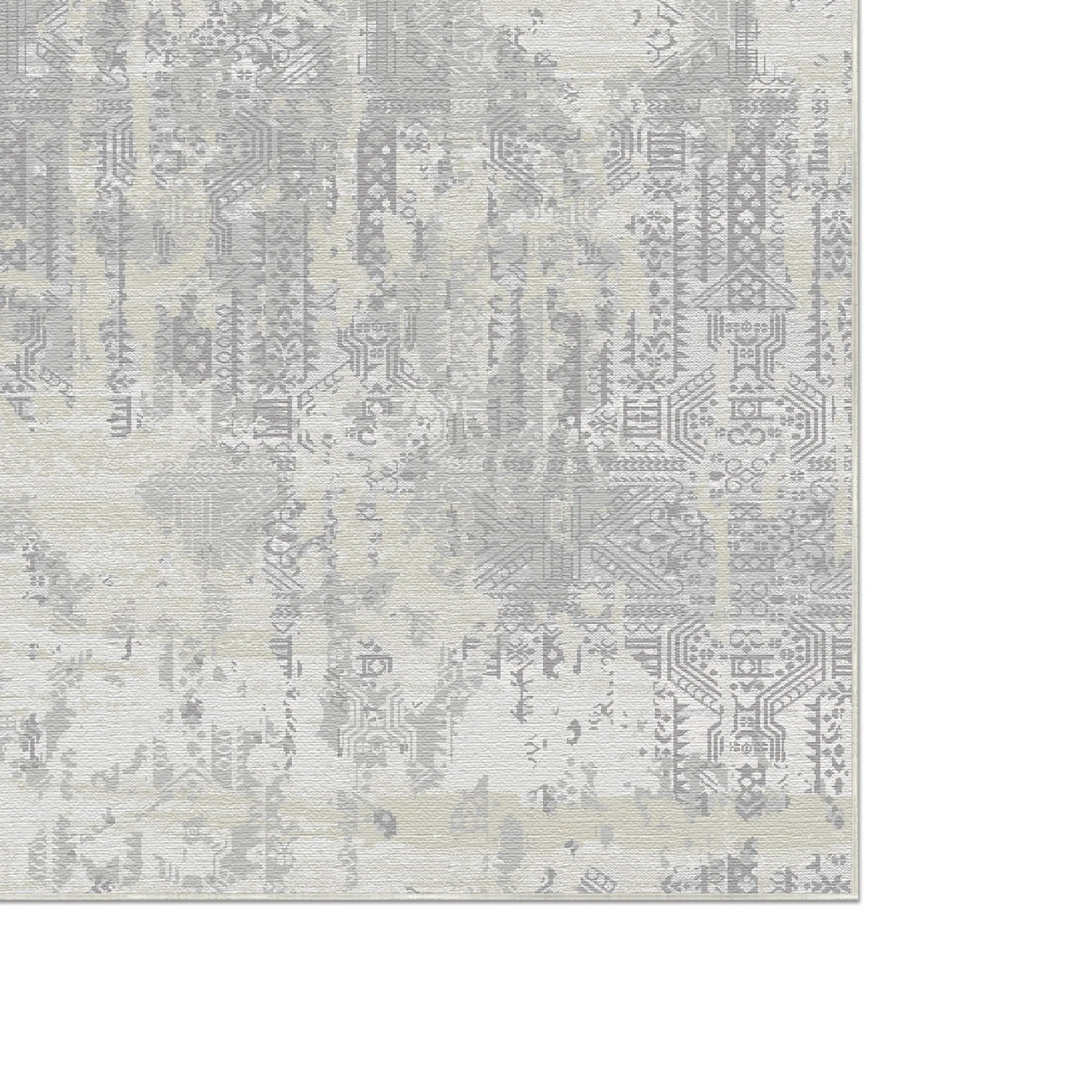Tectonic Matrix Grau Teppich