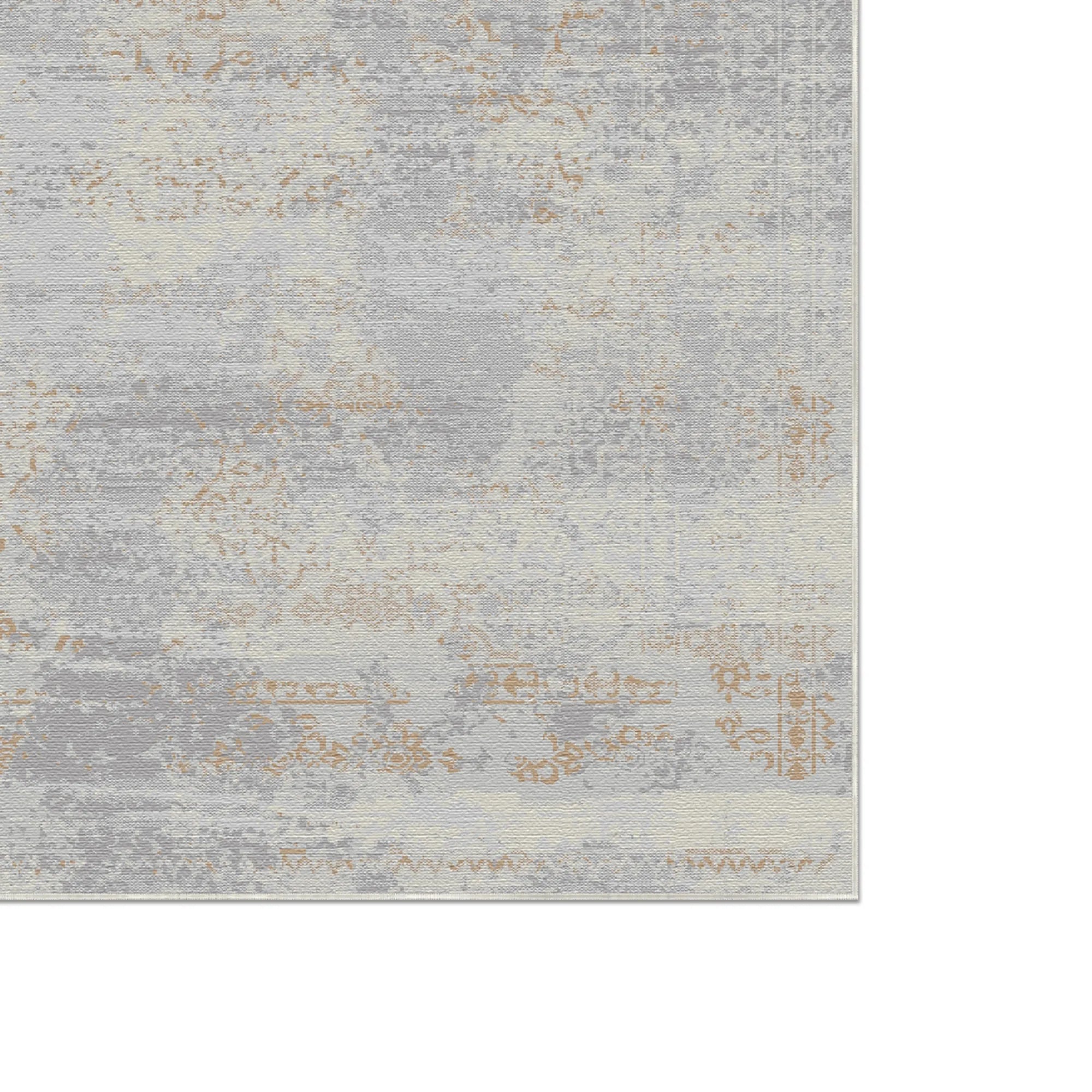 Gilded Mist Fragment Elfenbein Teppich
