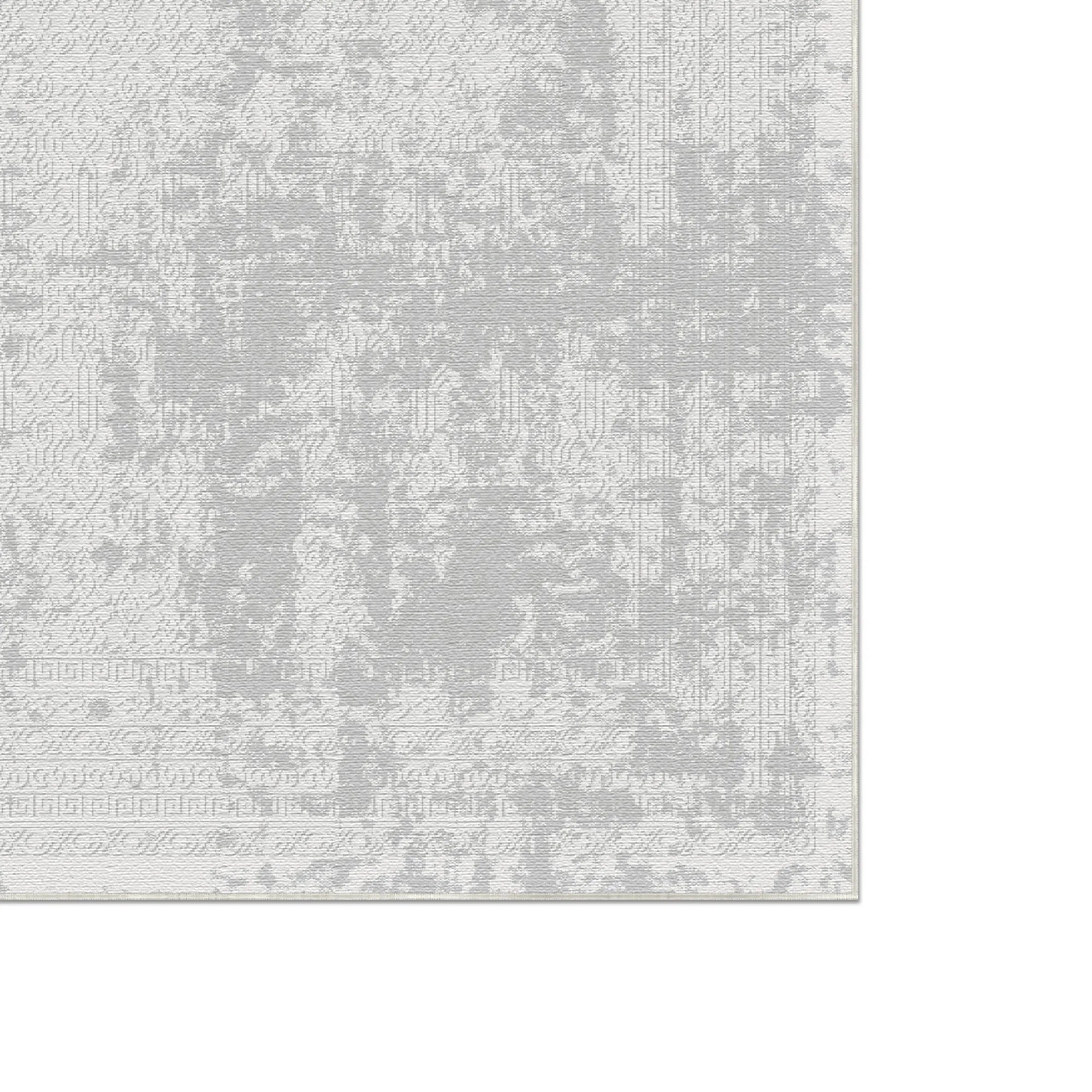 Frost Lattice Grauer Teppich