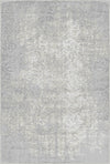 Slate Bloom Ätherisch Grauer Teppich Grau