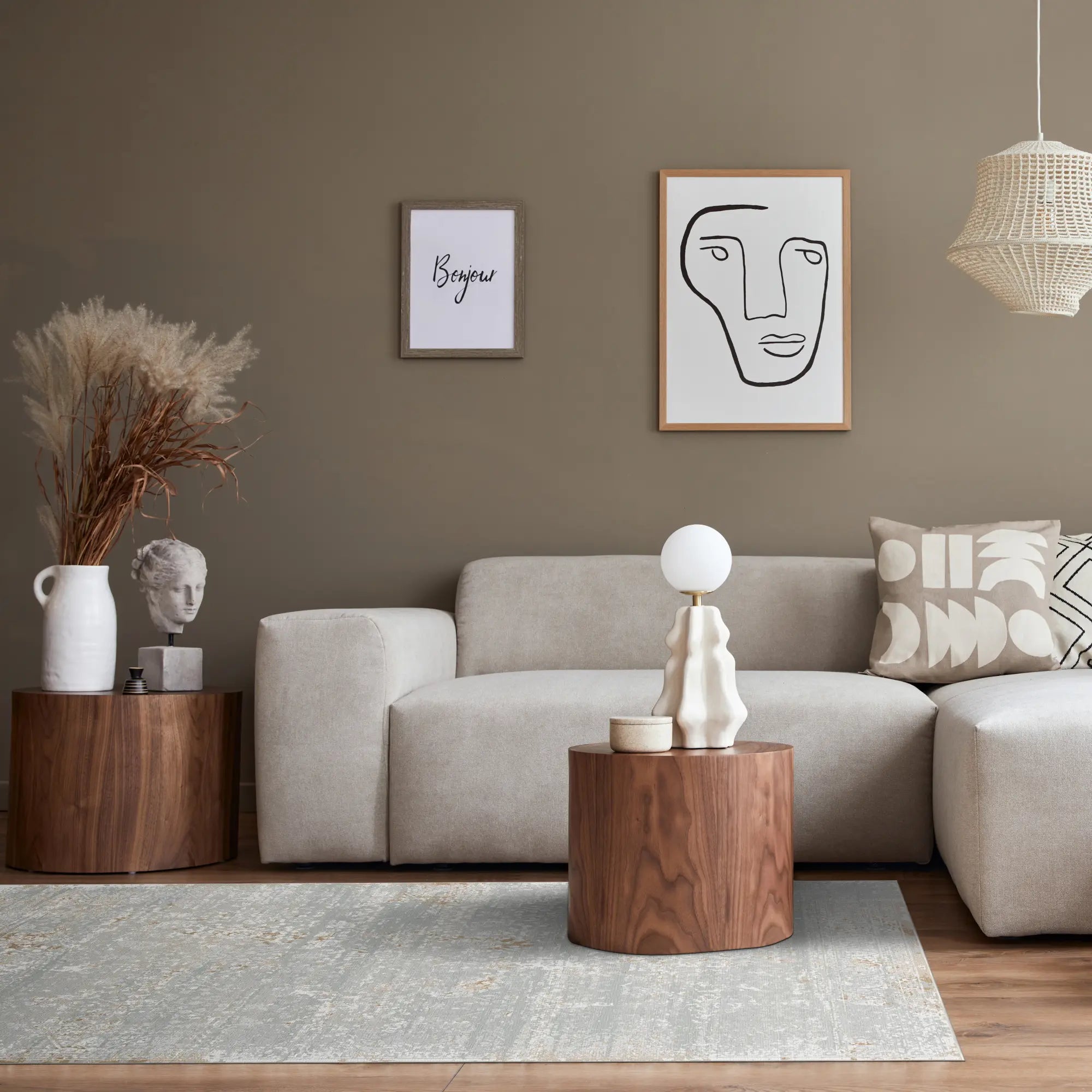 Quarzsand Teppich Erodiert Grau