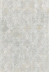 Alabaster Lattice Abgenutzter Hellgrauer Teppich Hellgrau