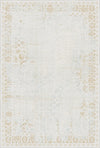 Gilded Grove Abgenutzter Beiger Teppich Beige