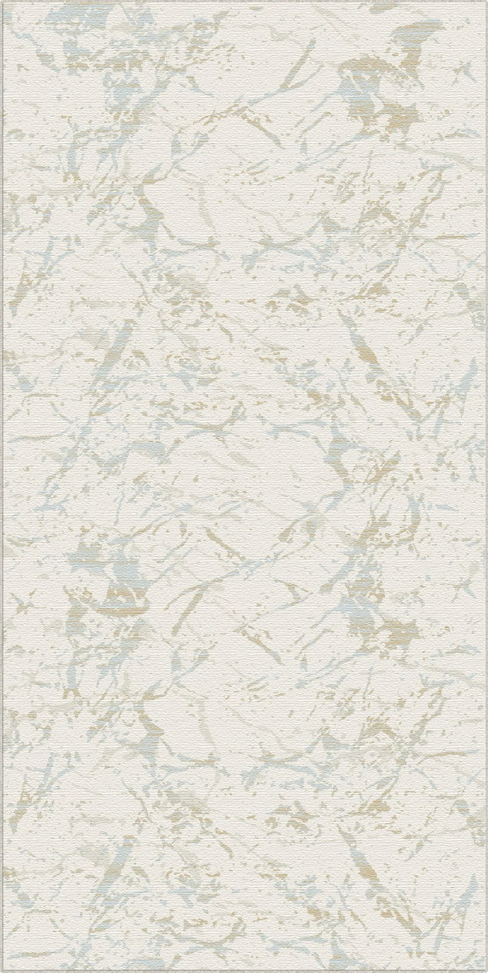 Arctic Quartz Waschbarer Marmor Teppich
