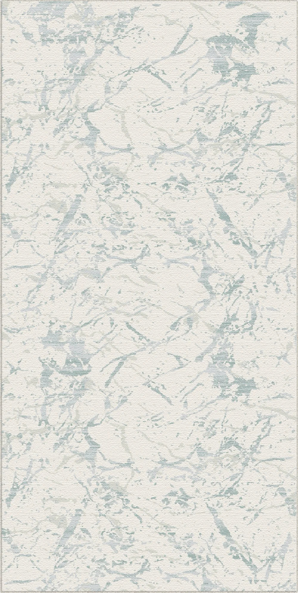 Azure Glaze Waschbarer Marmor Teppich