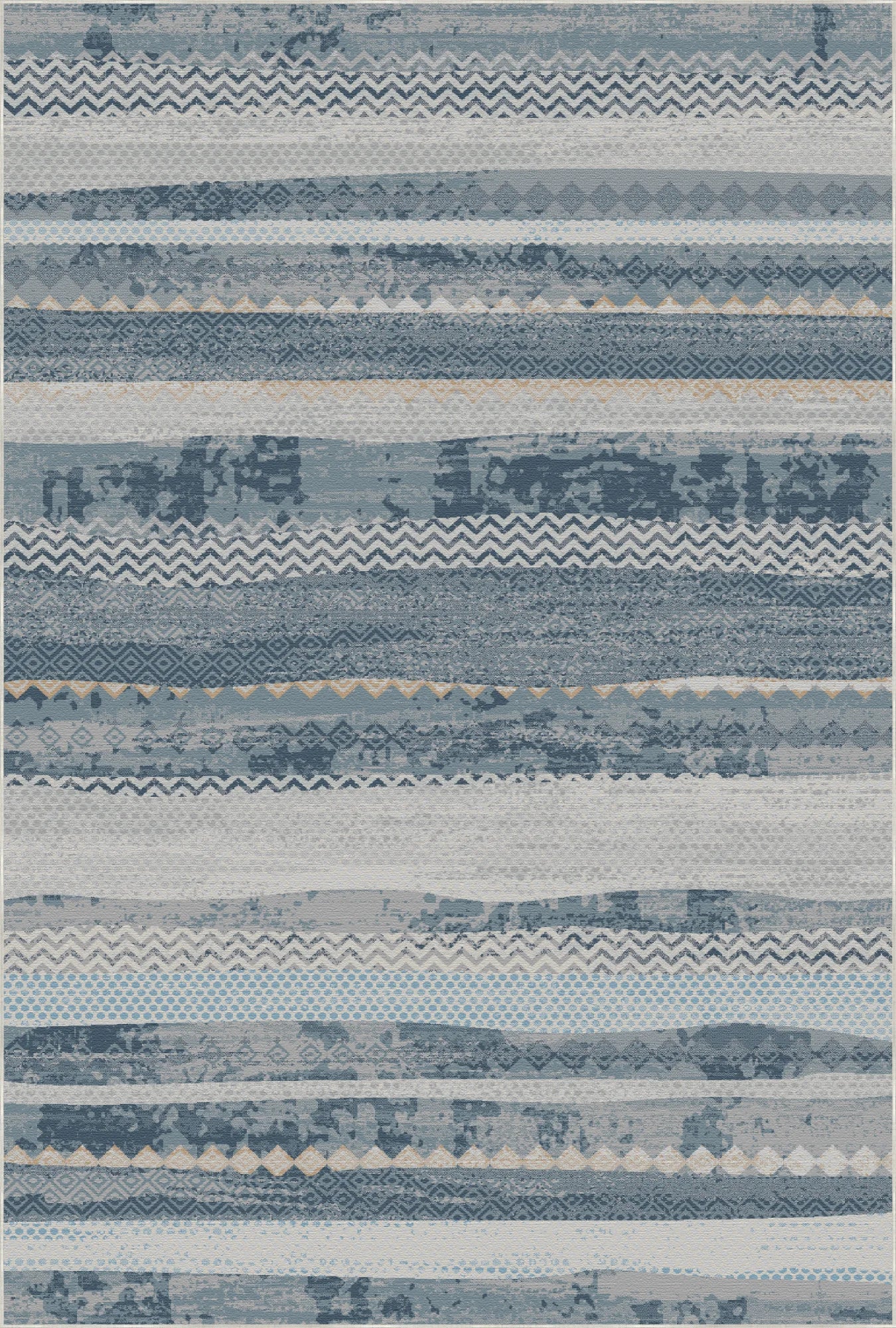 Indigo Nomad Horizon Stammesteppich