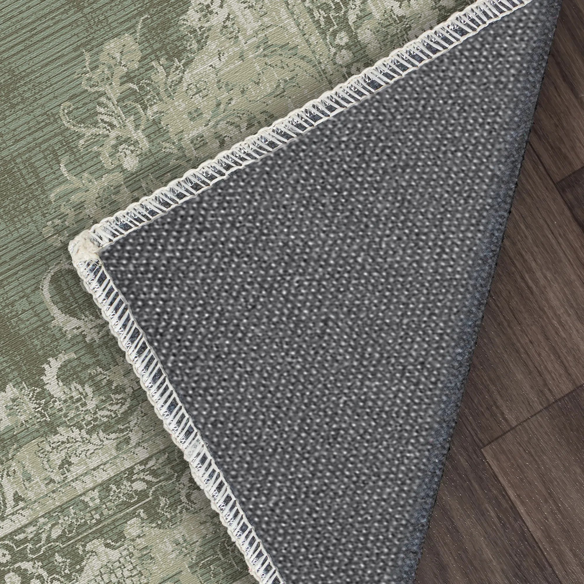 Vintage Salbeigrün Teppich