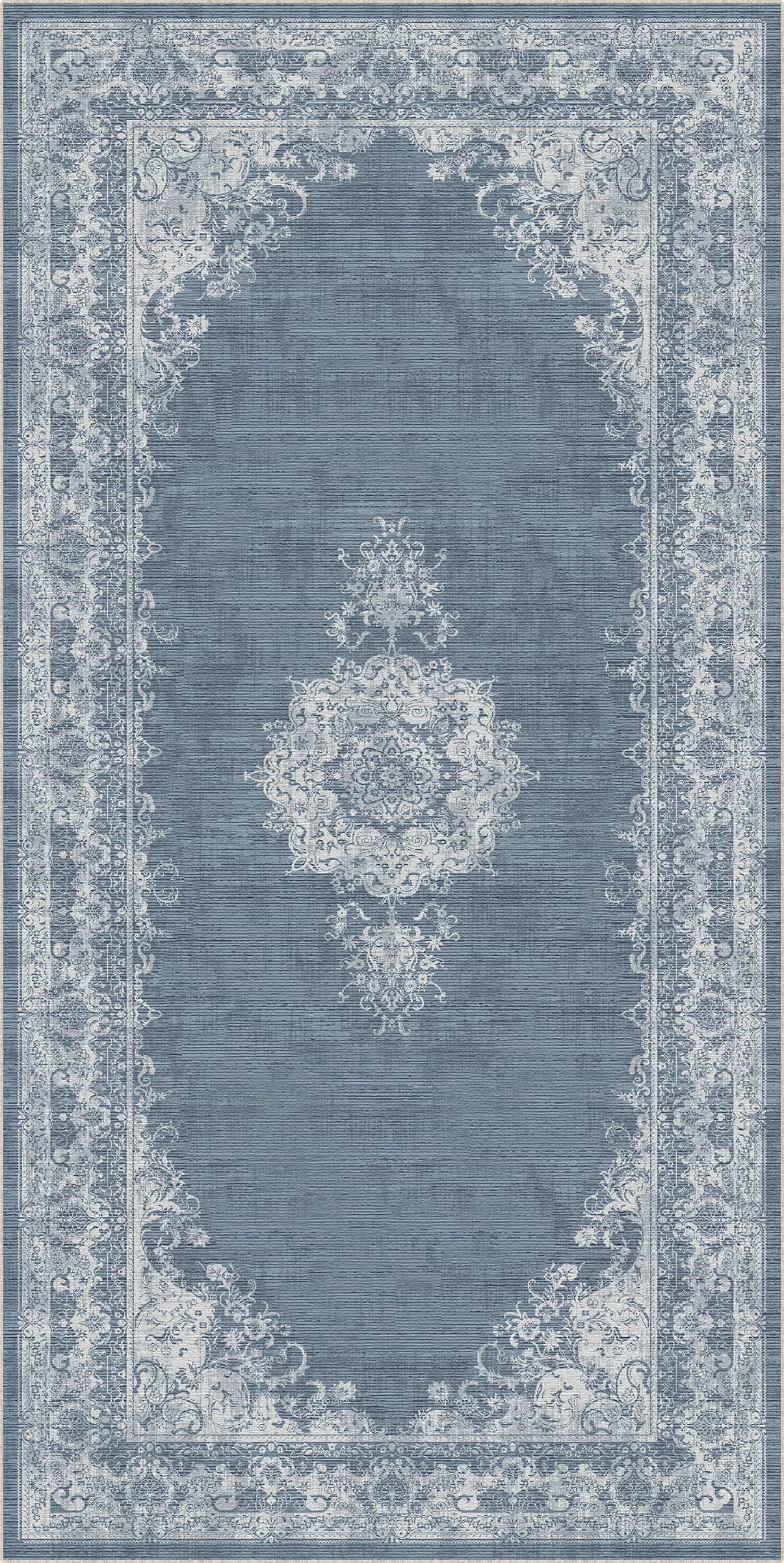 Vintage Salbeihellblau Teppich