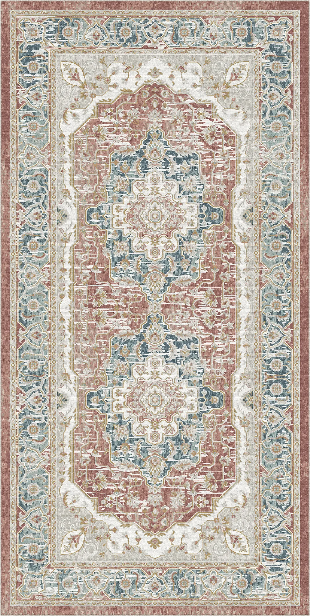 Regency Verziertes Medaillon Terrakotta