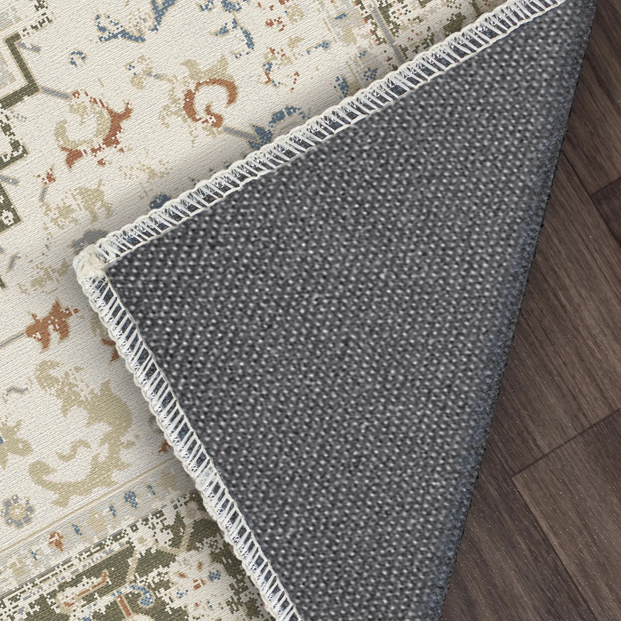 Olive Elfenbein Heritage Teppich