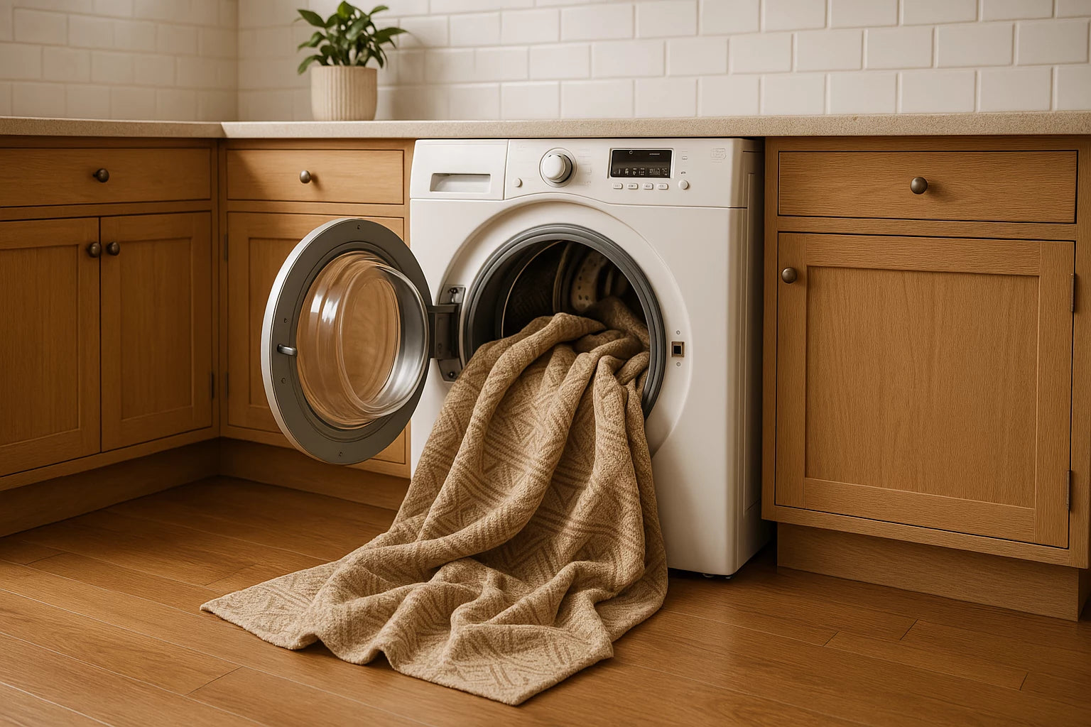 Einfach zu Hause zu waschen