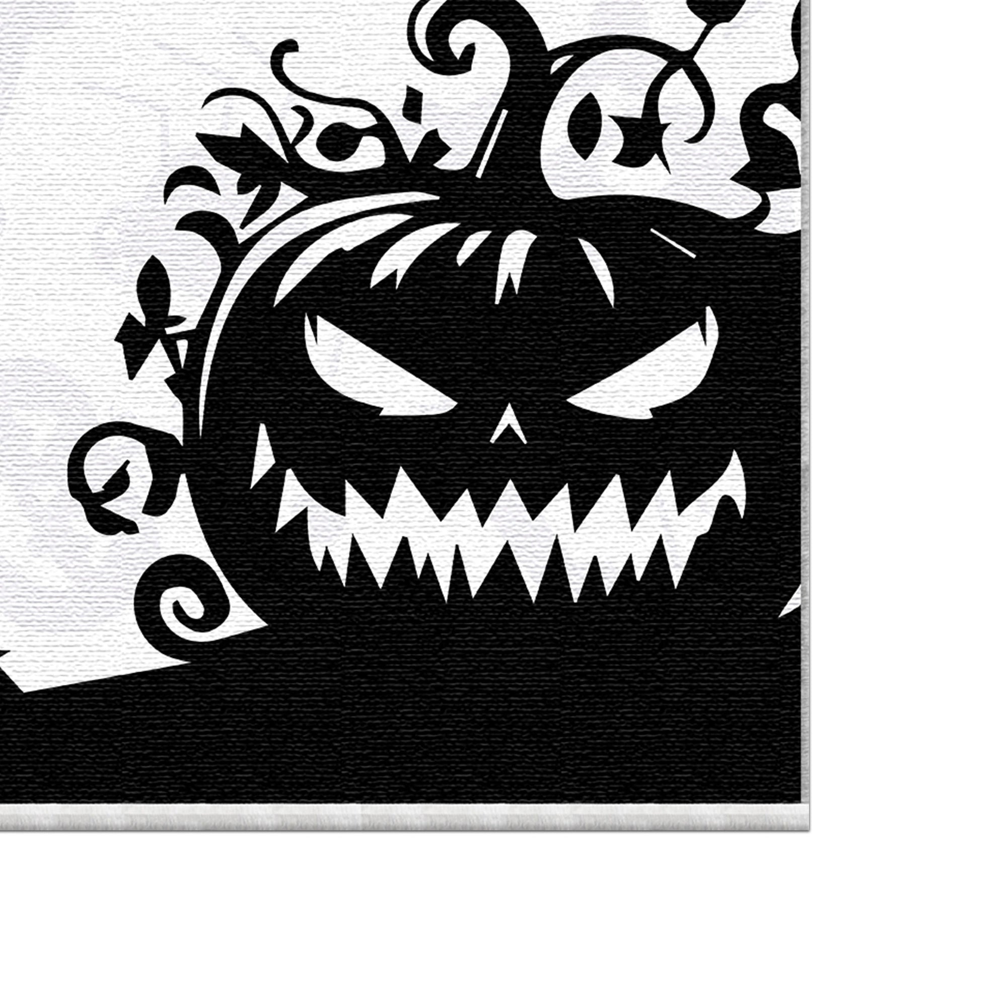 Hexen-Kürbis Halloween-Teppich