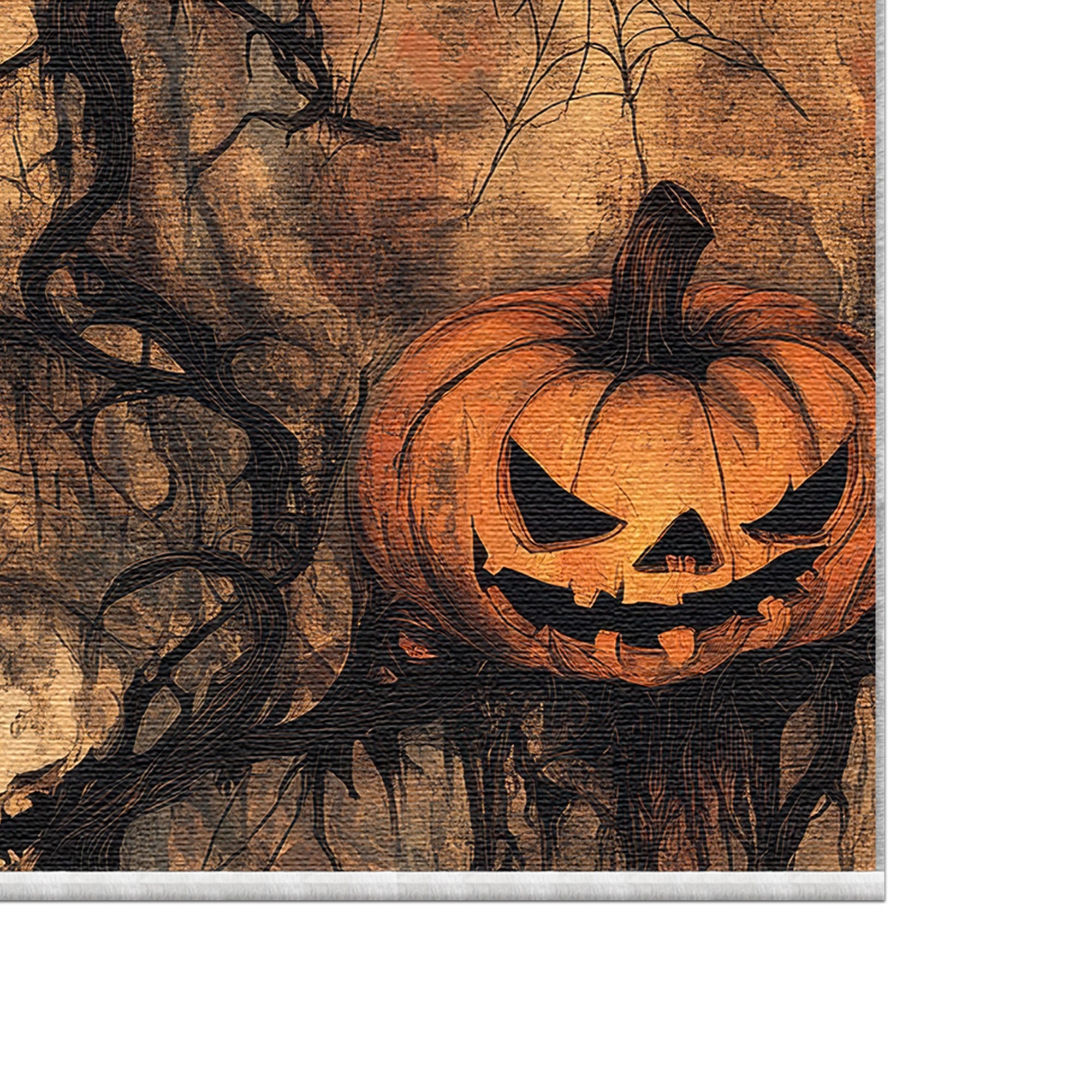 Schädel Kürbis Halloween-Teppich