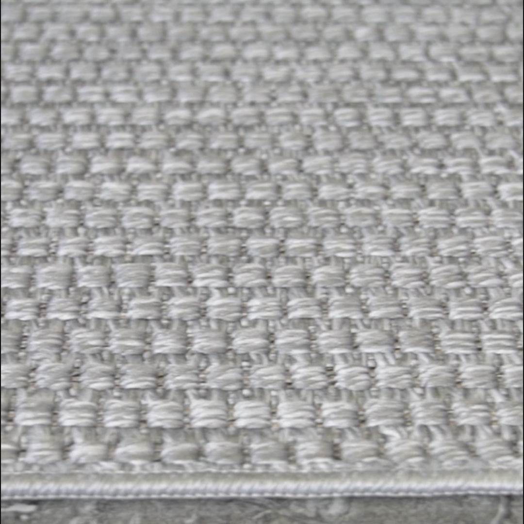 Naturia Jute Teppich Grau